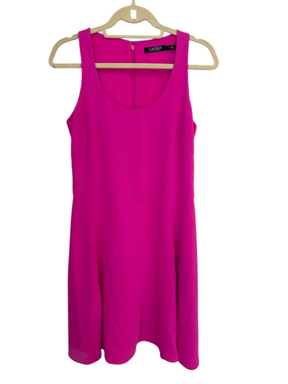 Lauren Ralph Lauren Fuchsia Sleeveless Sheath Dress | Women’s Size 4
